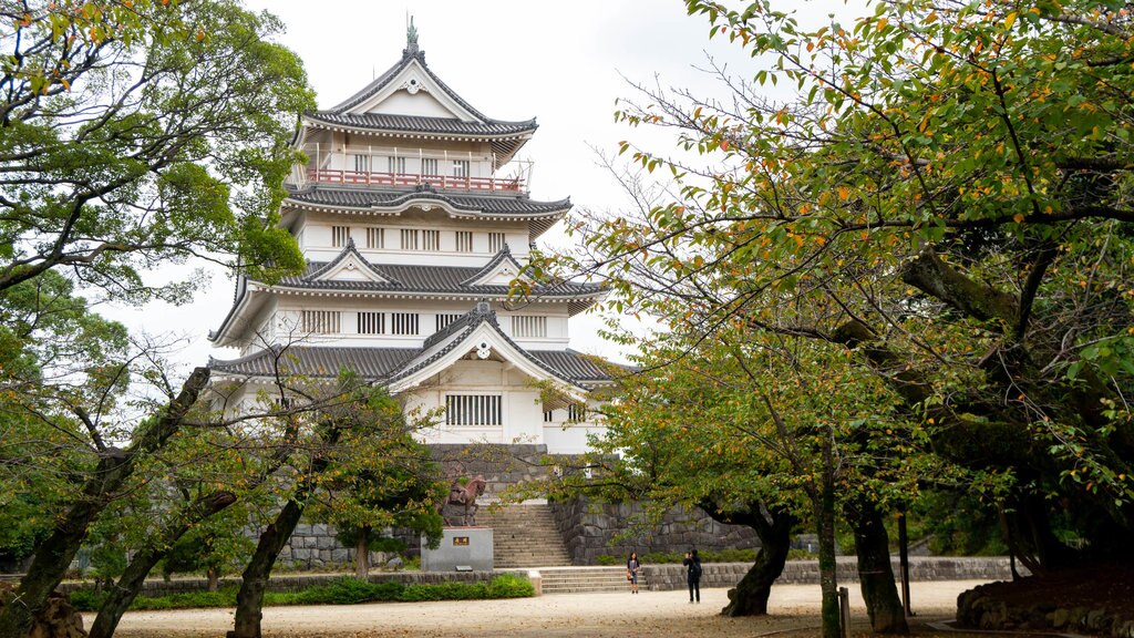 Castelo de Chiba mostrando arquitetura de patrimônio