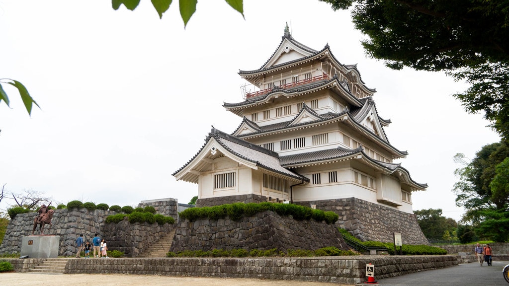 Kastil Chiba yang mencakup arsitektur kuno