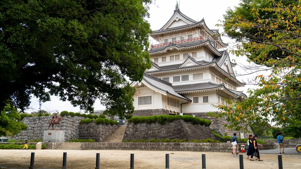 Castillo de Chiba que incluye patrimonio de arquitectura