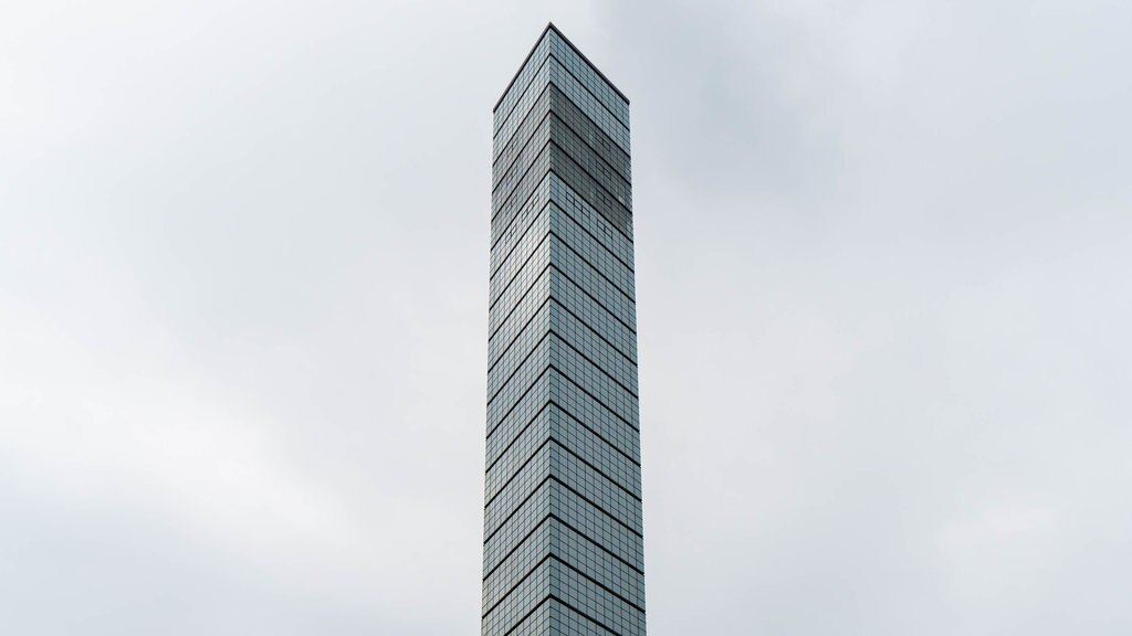 Chiba Port Tower showing a high-rise building