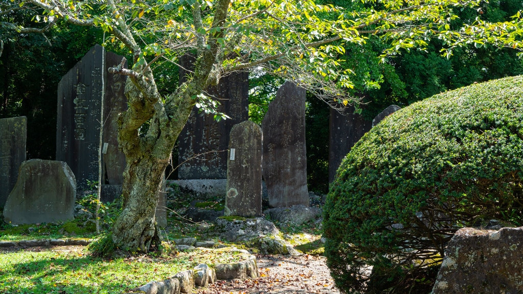 Naritasan Park showing a garden