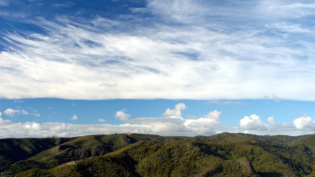 Waitakere Ranges menampilkan gunung