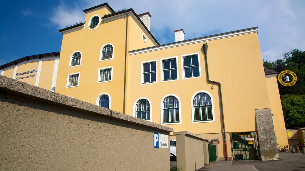 Augustiner Brewery featuring heritage elements