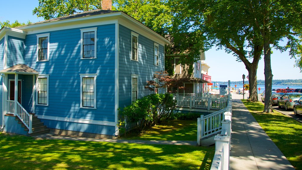 Port Gamble fasiliteter samt hus