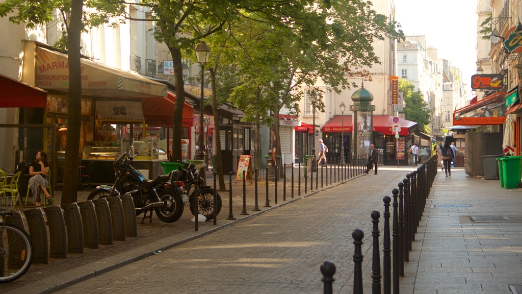 1º Arrondissement que inclui cenas de rua