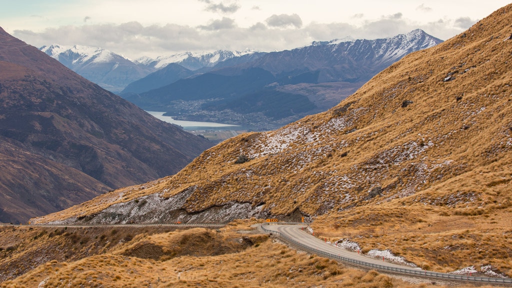 South Island which includes tranquil scenes and mountains