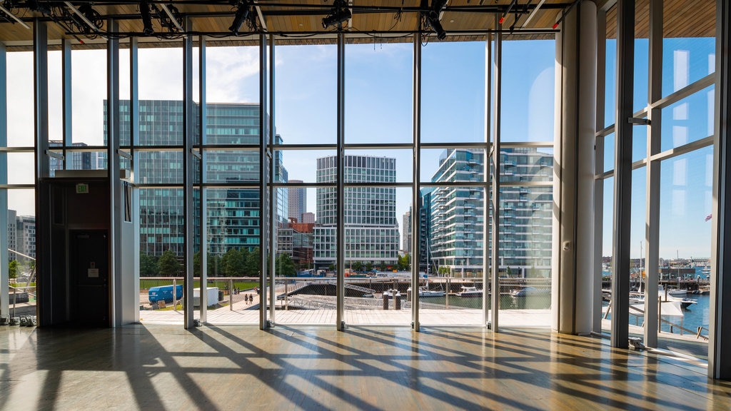 Institute of Contemporary Art which includes interior views