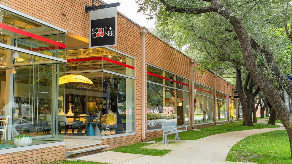 Dallas Design District which includes signage