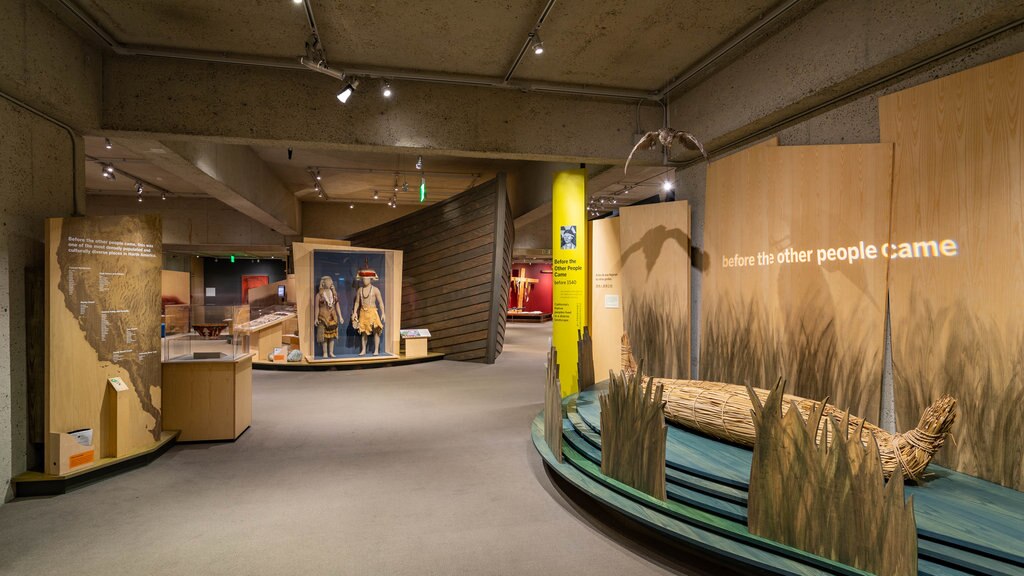 Oakland Museum of California which includes interior views