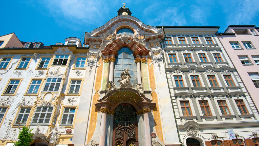 Asamkirche showing heritage architecture