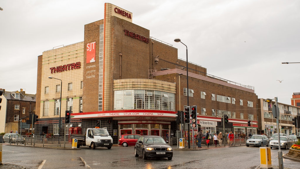 Stephen Joseph Theatre showing signage