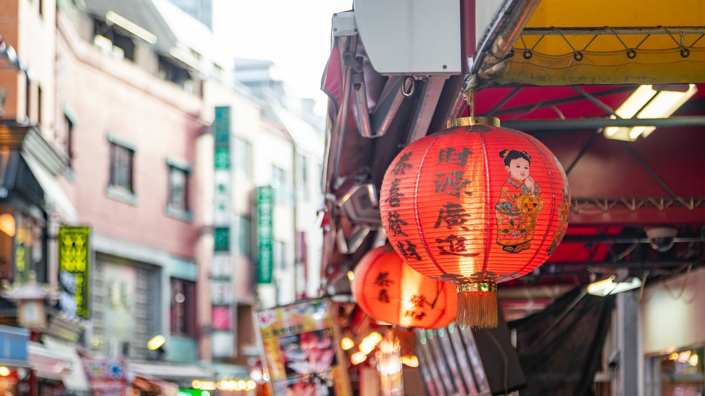 Chinatown de Kobe mettant en vedette patrimoine historique