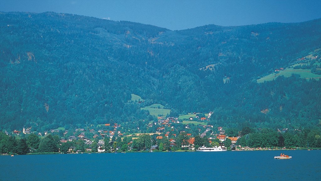 Villach som inkluderer fjell og landskap