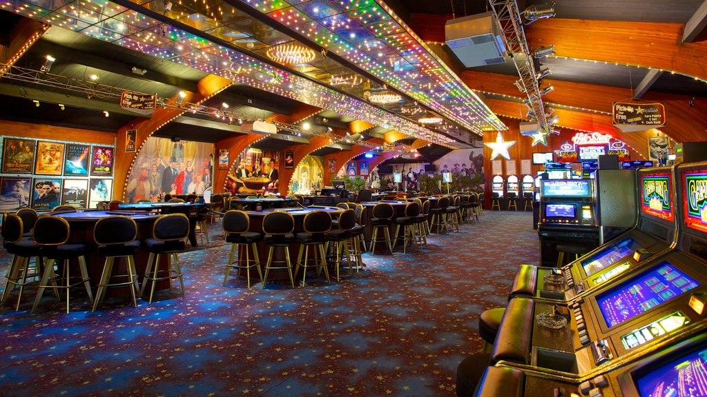 Hollywood Casino featuring a casino and interior views