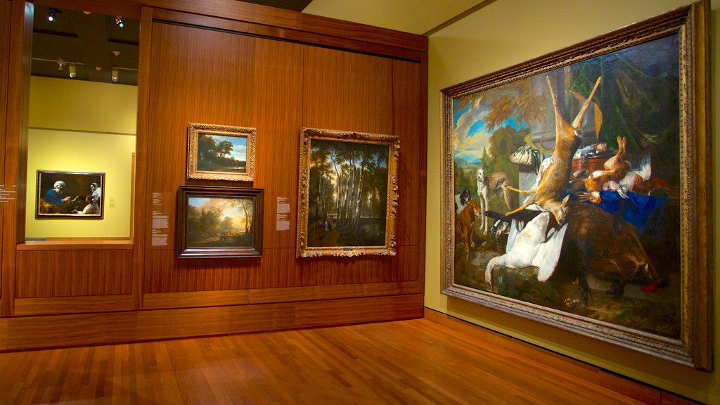 Montreal Museum of Fine Arts showing interior views