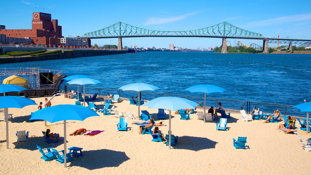 Old Port which includes a coastal town, a bridge and a city