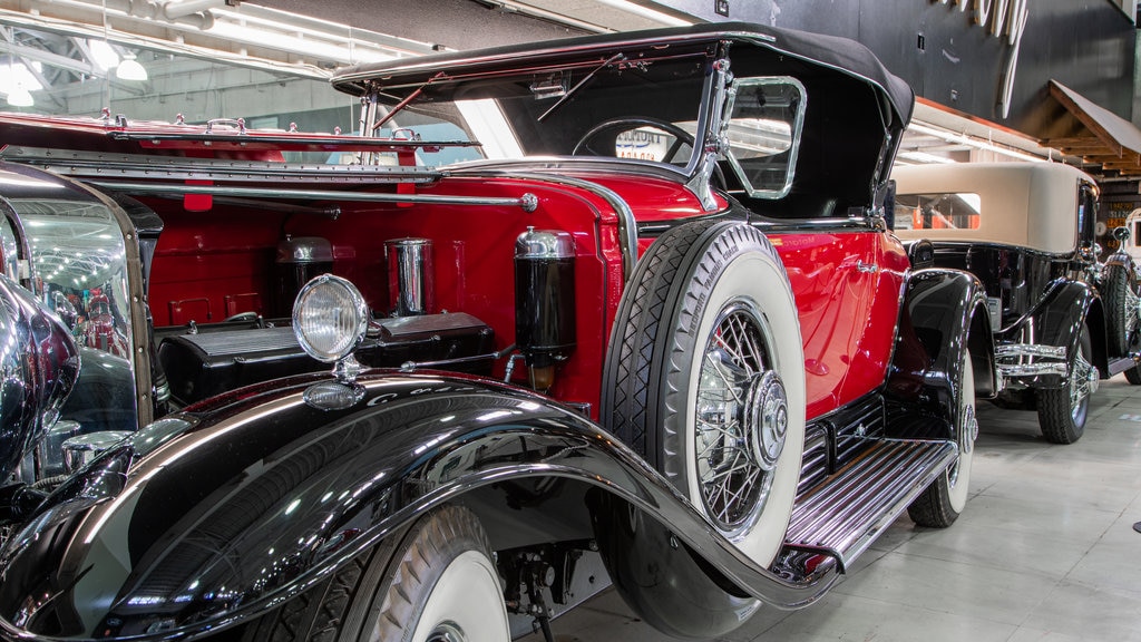 San Diego Automotive Museum which includes heritage elements and interior views