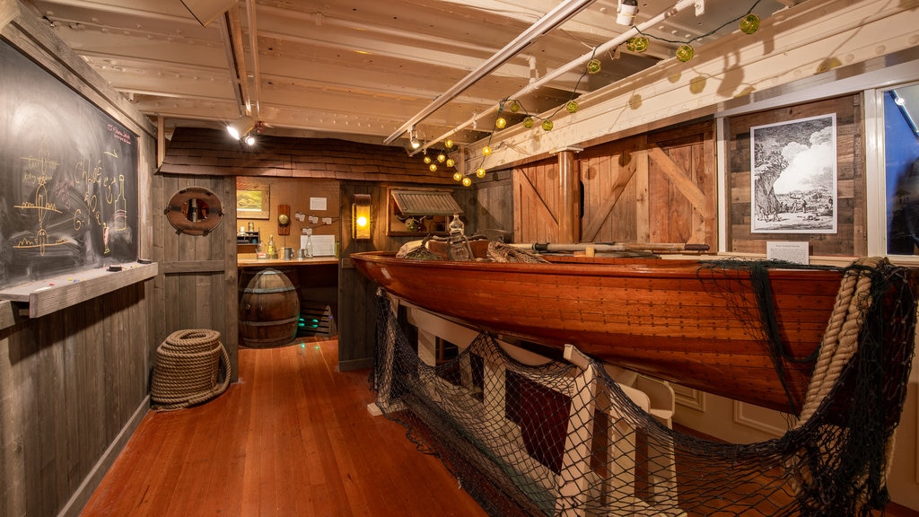 Maritime Museum of San Diego showing interior views