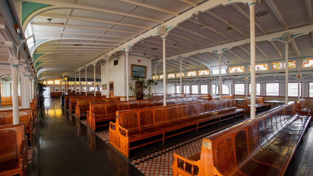 Maritime Museum of San Diego featuring interior views