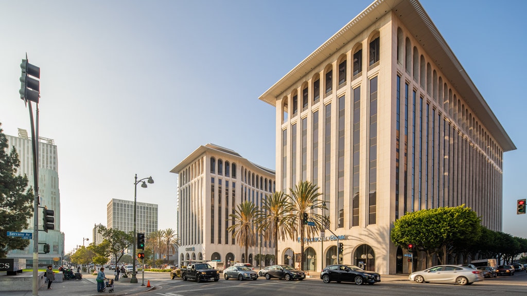 Koreatown ofreciendo un atardecer