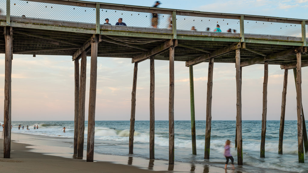 Ocean City Beach which includes a sandy beach and general coastal views