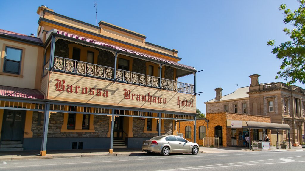 Barossa Valley que incluye señalización