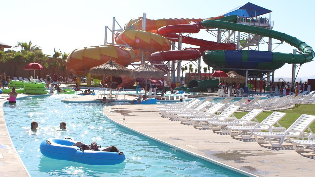 Yuma which includes a water park and swimming