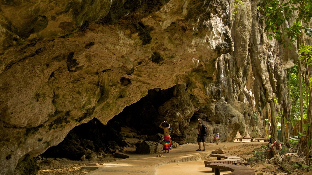 West Railay Beach which includes caves as well as a couple