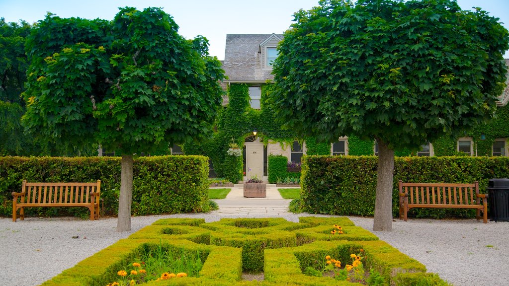 Niagara Parks Botanical Gardens toont een tuin