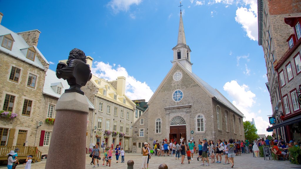 Place Royale featuring heritage architecture, a city and a square or plaza