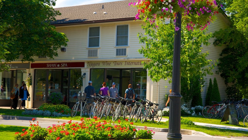 Niagara-on-the-Lake showing a garden