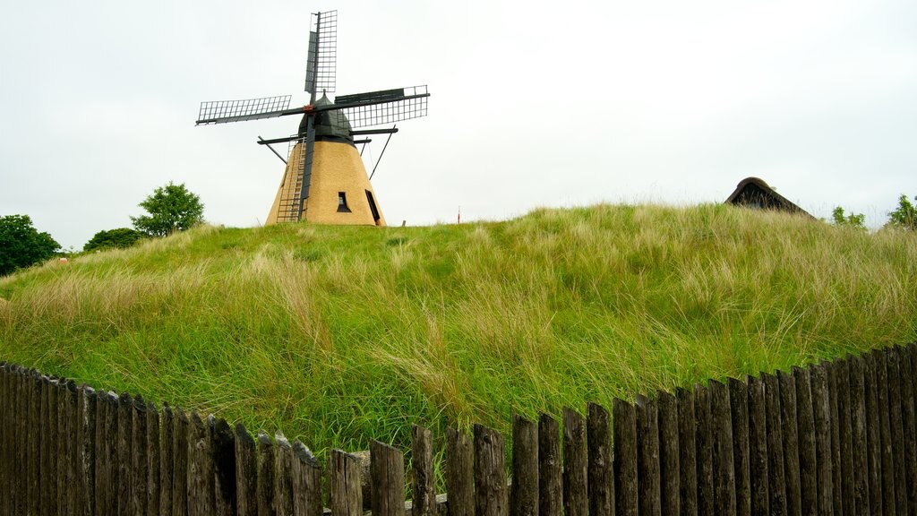 Bangsbo Estate which includes a windmill and tranquil scenes