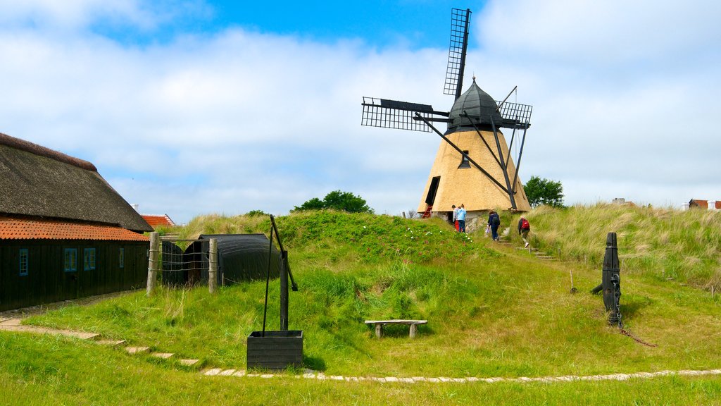 Bangsbo Estate which includes a windmill and tranquil scenes