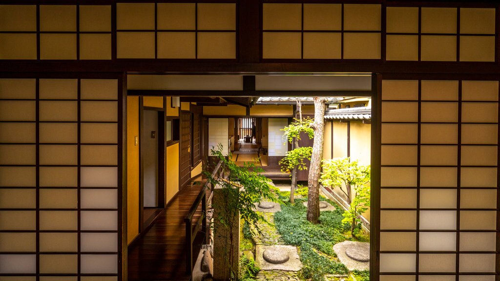 Japan showing heritage elements and a park