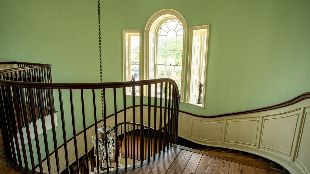 Joseph Manigault House showing interior views