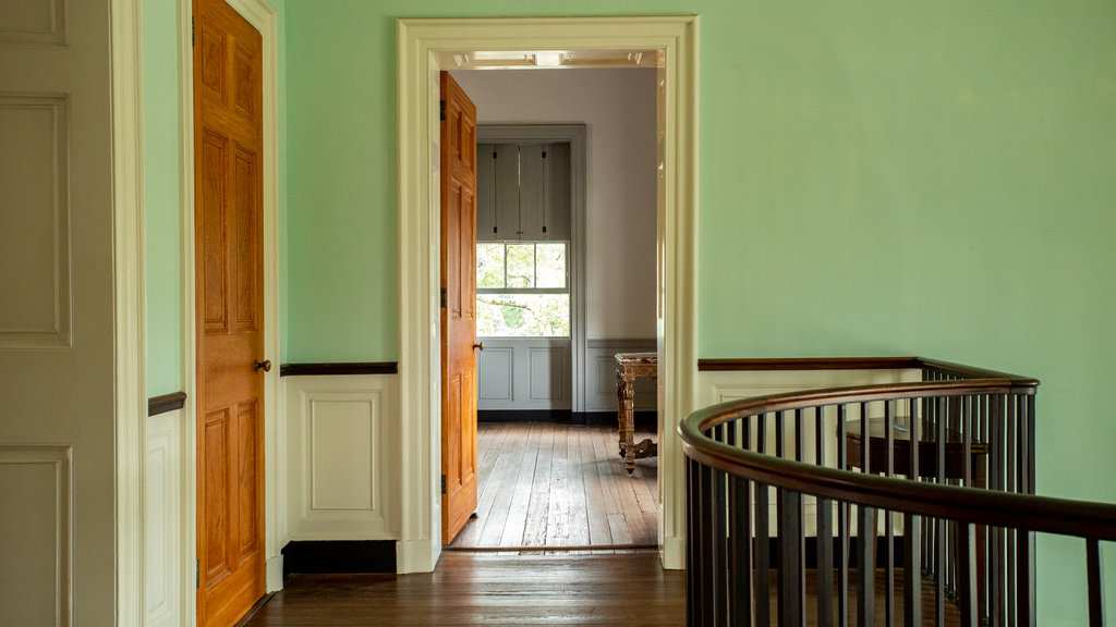 Joseph Manigault House showing interior views and a house