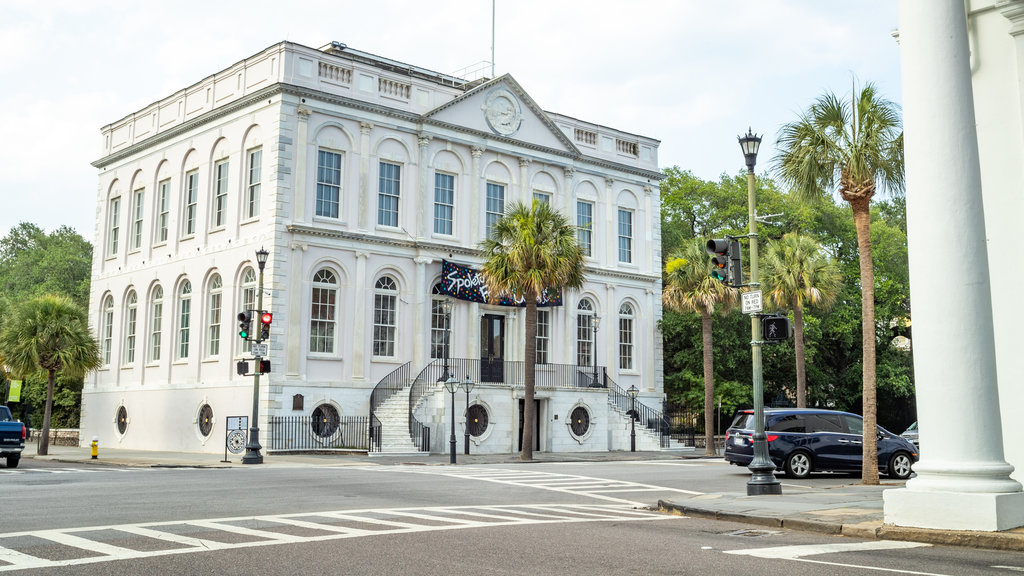 St. Michael\'s Episcopal Church featuring a church or cathedral and heritage elements