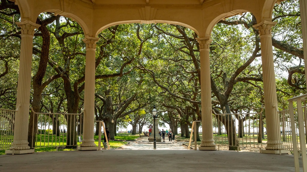 White Point Gardens featuring a park