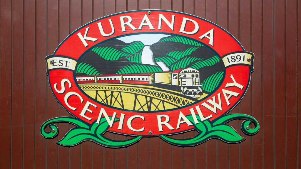 Kuranda featuring signage