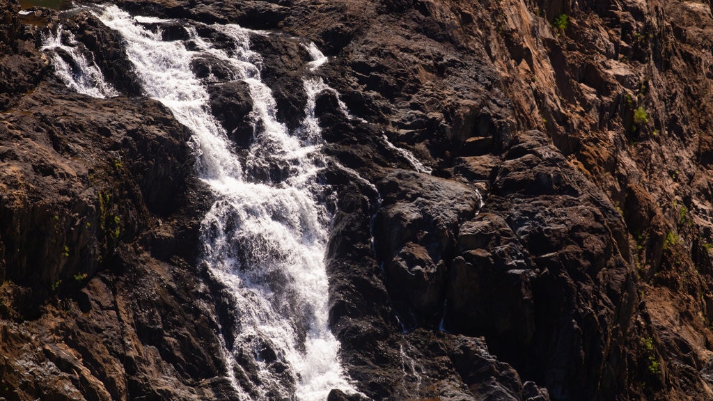 Barron Gorge National Park featuring a river or creek and a cascade