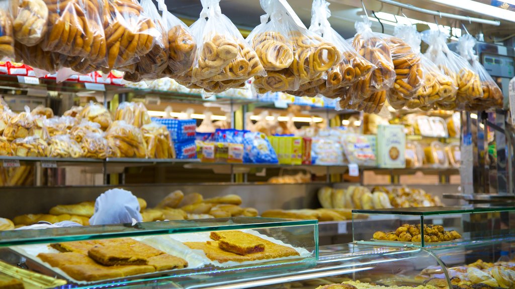 Mercado Central que incluye comida y mercados