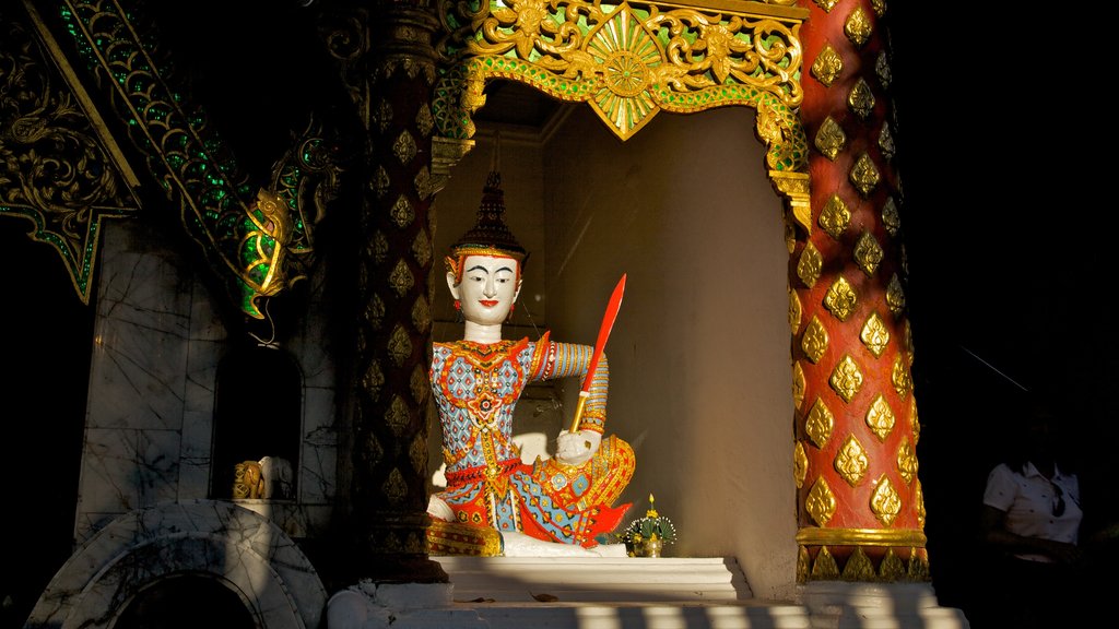 Chiang Mai featuring interior views and a temple or place of worship