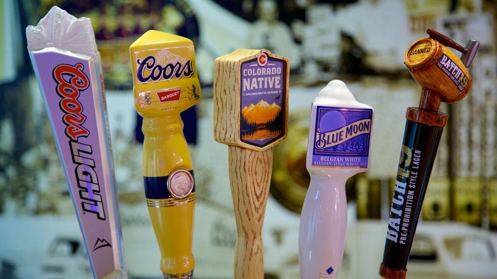 Coors Brewery which includes interior views