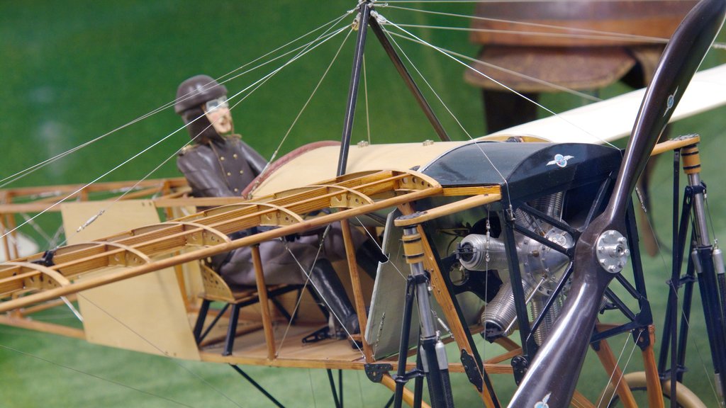 Technology and Maritime Museum featuring interior views and aircraft