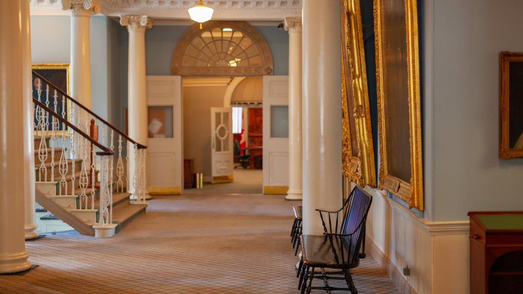 Province House featuring interior views and an administrative buidling