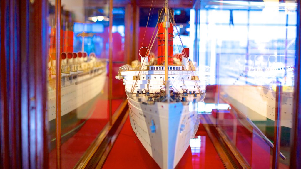 Maritime Museum of the Atlantic showing interior views