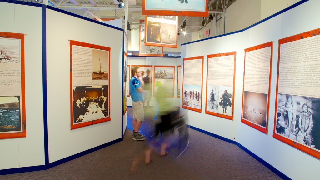 Maritime Museum of the Atlantic showing interior views