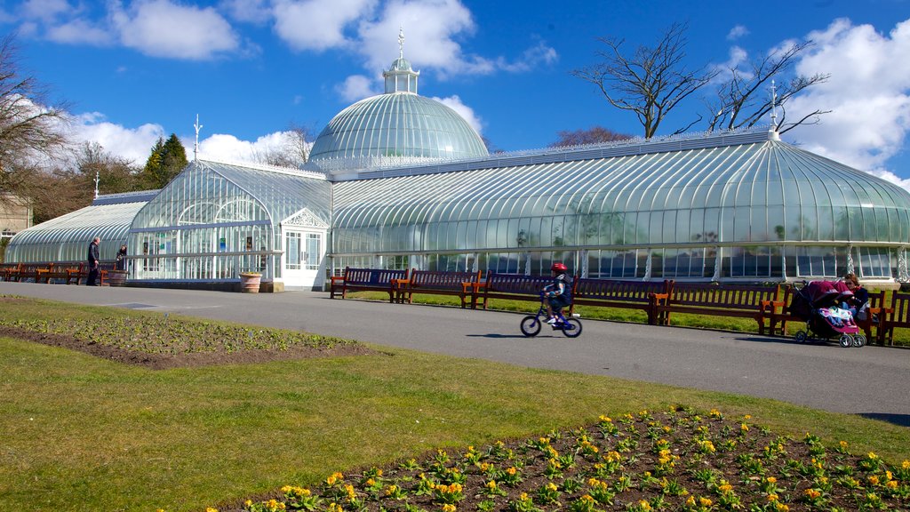 Botanic Gardens showing a park