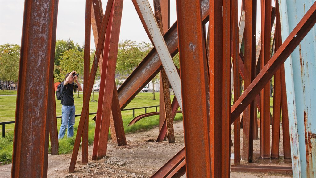 Middelheim Museum såvel som en mand