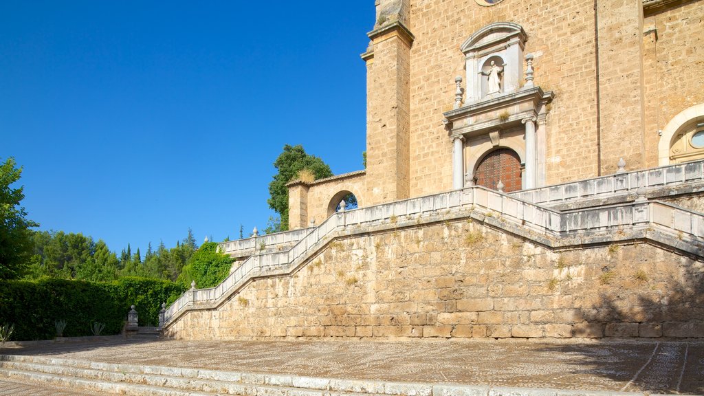 Granada Charterhouse featuring a church or cathedral, religious elements and heritage architecture